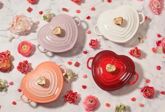  Le Creuset just dropped the sweetest new Valentine’s Day collection