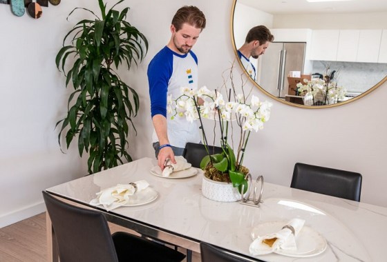 These handy folding tables will make room for your entire annoying family
