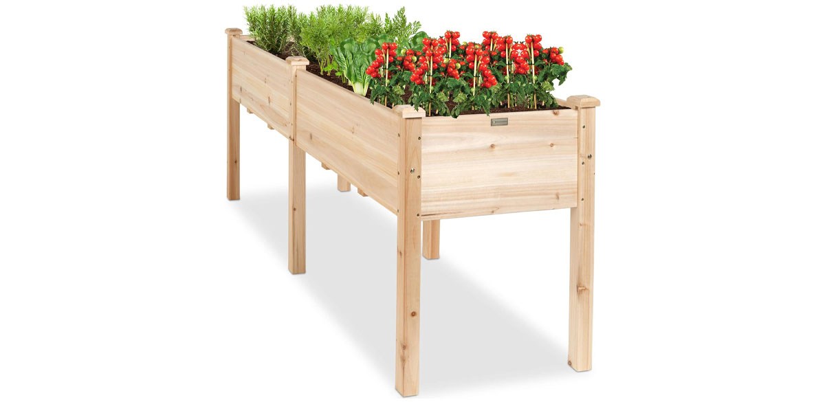 Best Choice Products 72x23x30in Raised Garden Bed Best Choice Products 72x23x30in Raised Garden Bed
