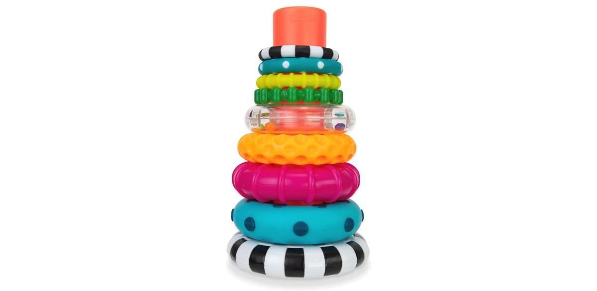 Sassy Stacks of Circles Stacking Ring Set Sassy Stacks of Circles Stacking Ring Set