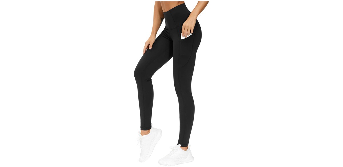 The Gym People Thick High-Waist Yoga Pants The Gym People Thick High-Waist Yoga Pants