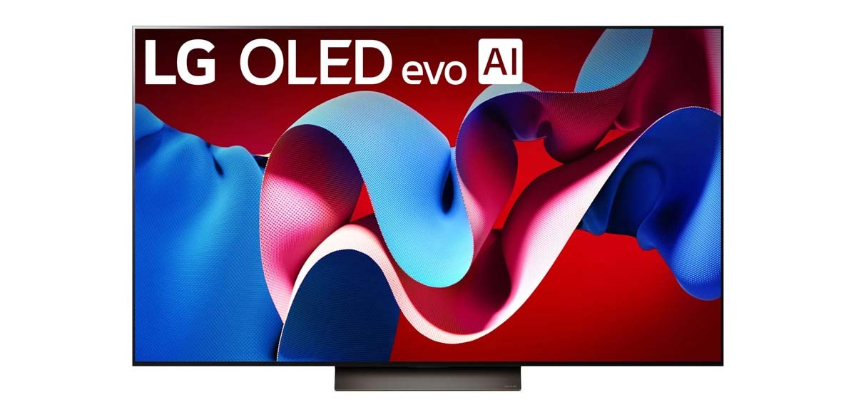 LG - 65 inch Class C4 Series OLED evo 4K UHD Smart webOS TV (2024)