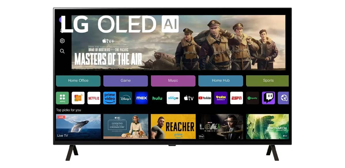 LG - 55 Class B4 Series OLED 4K UHD Smart webOS TV (2024)