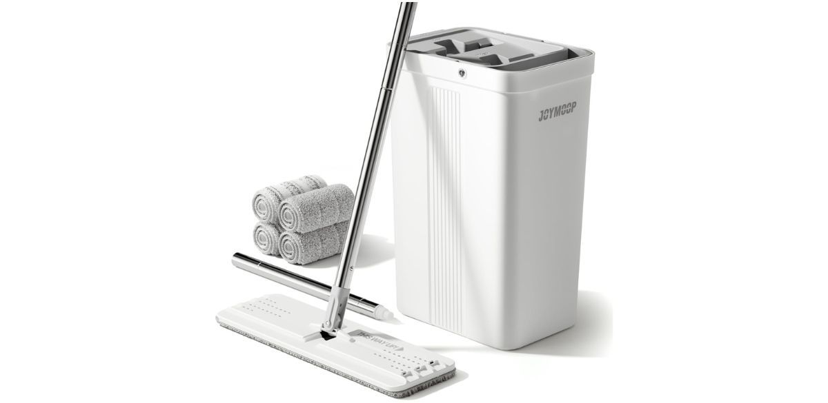 JOYMOOP Mop and Bucket with Wringer Set JOYMOOP Mop and Bucket with Wringer Set