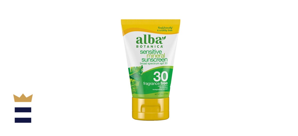Alba Botanica Sensitive Mineral Sunscreen SPF 30