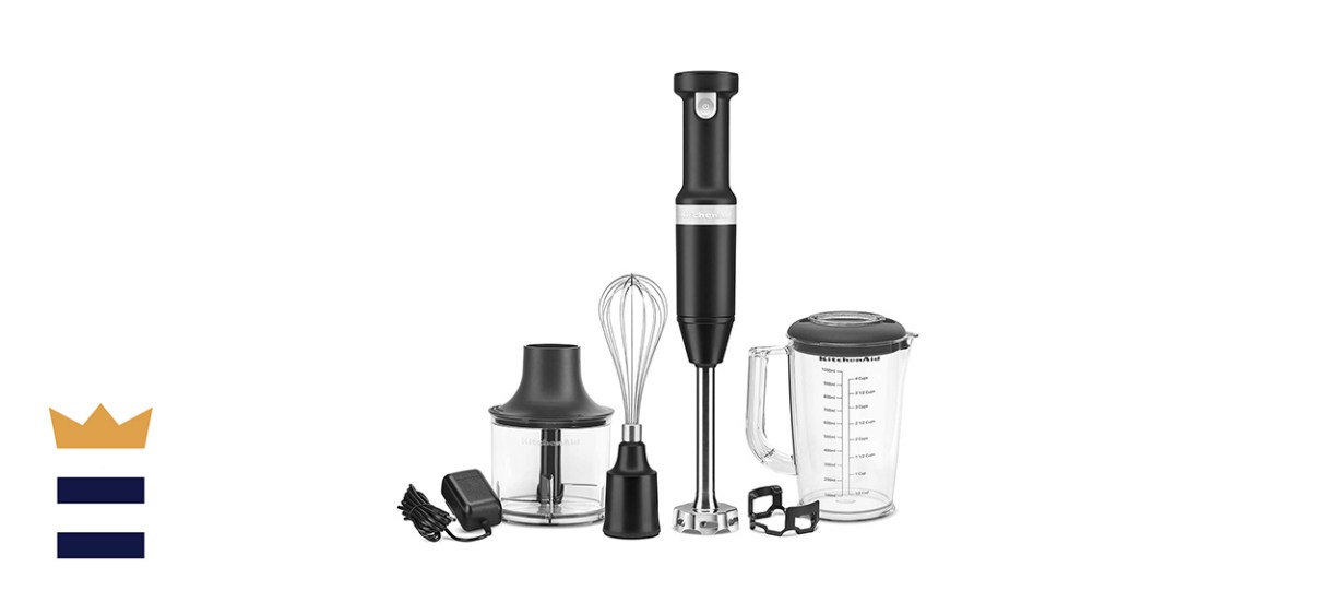 available with chopping and whisking attachments