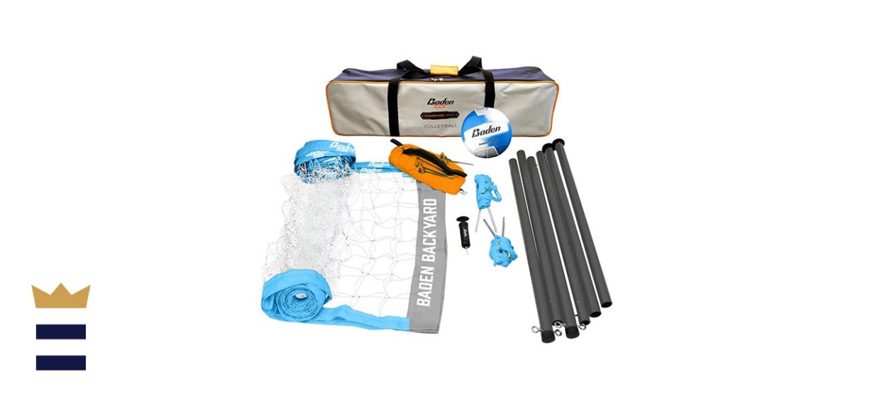 Baden Champions Volleyball Set Blue