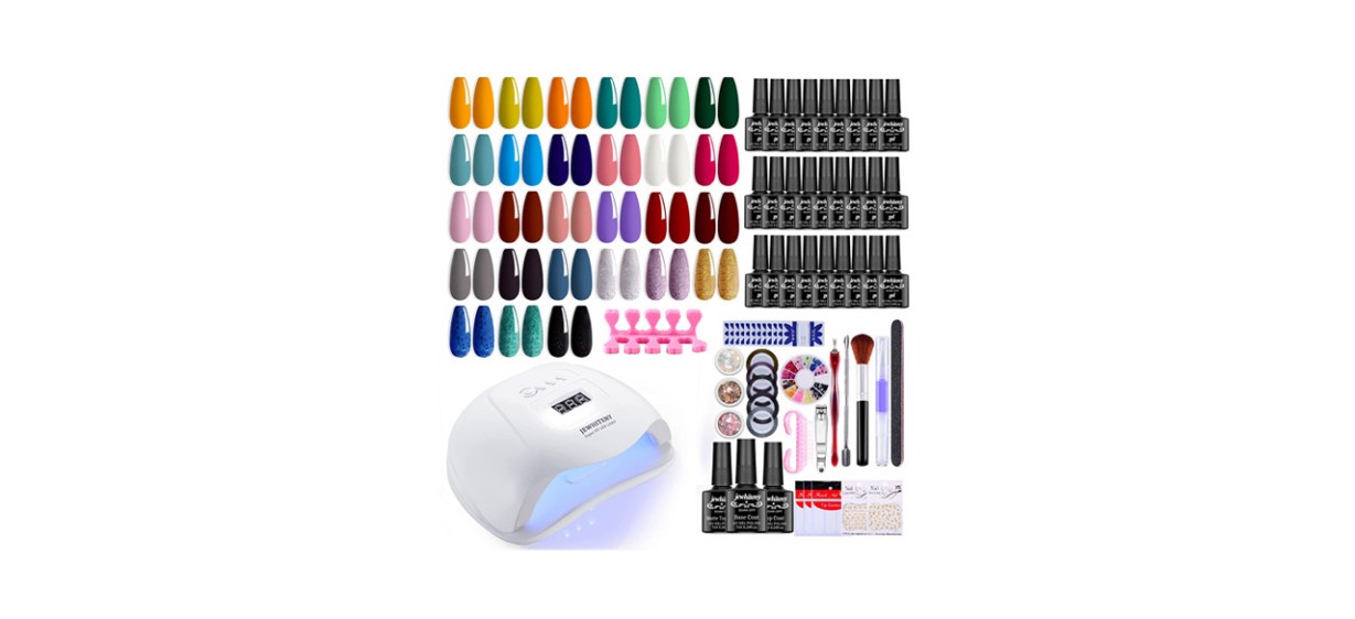 Best Jewhiteny Gel Nail Polish Kit