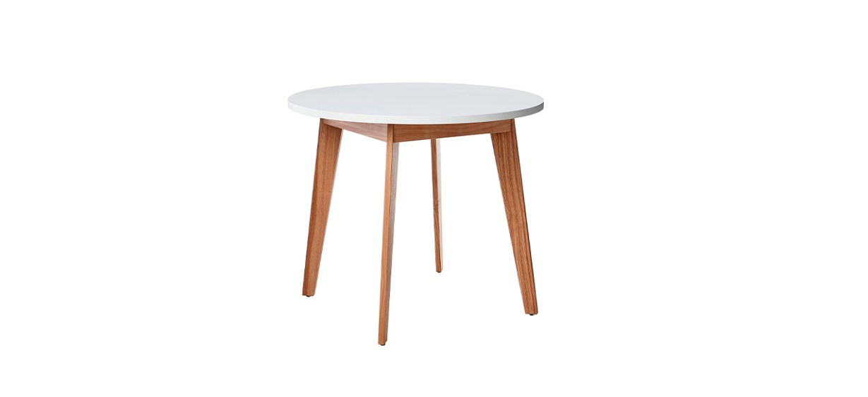 Best Rivet Noah Round Modern Ash Dining Table