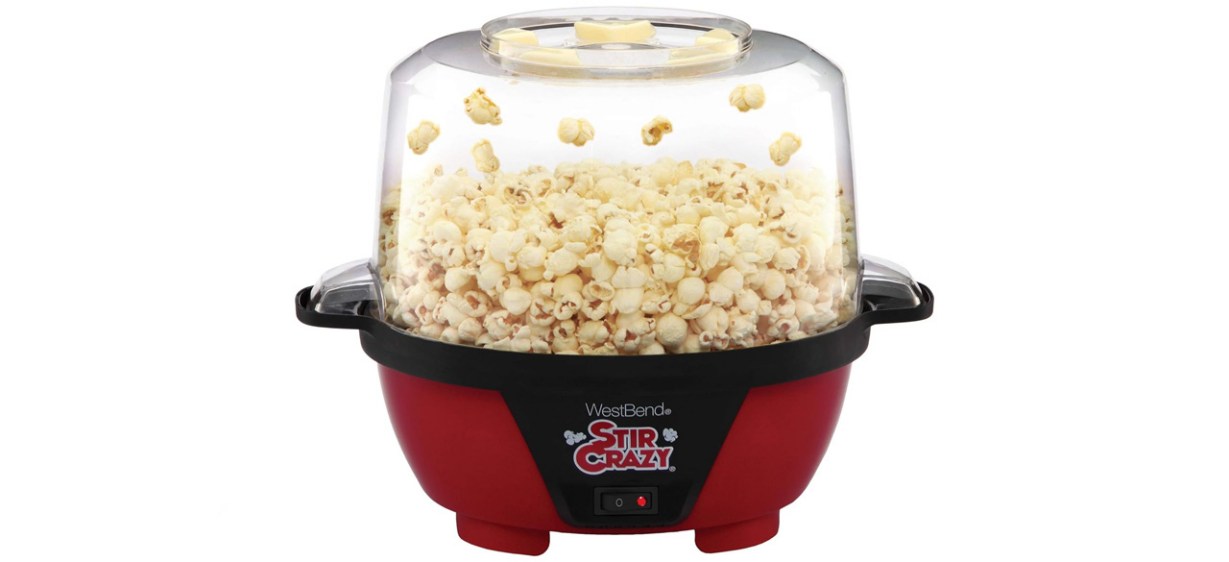 West Bend Stir Crazy 6-Quart Popcorn Machine