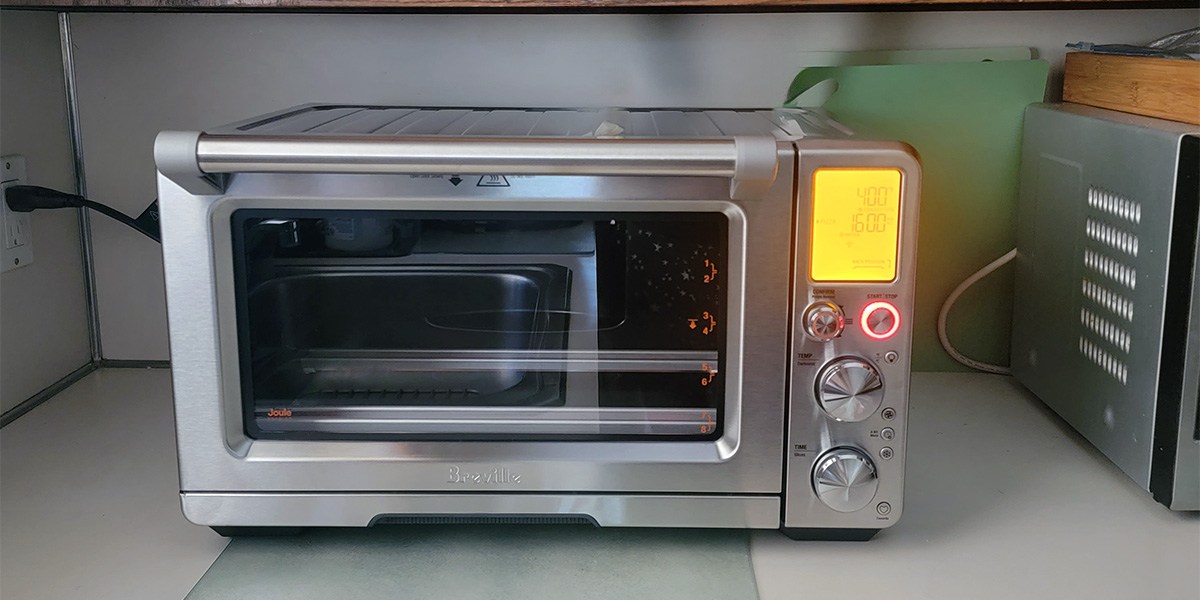 Breville the Joule Oven Air Fryer Pro on countertop Breville the Joule Oven Air Fryer Pro on countertop