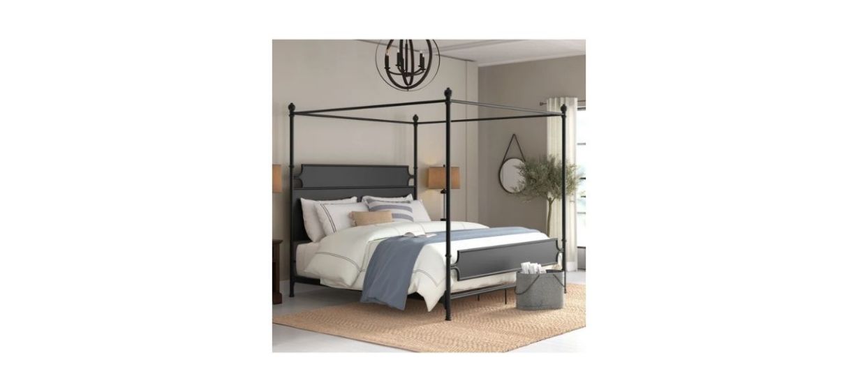 Clinchport Low Profile Canopy Bed