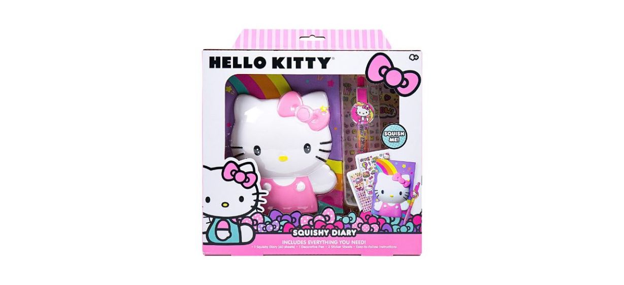Hello Kitty Create Your Own Squishy Diary