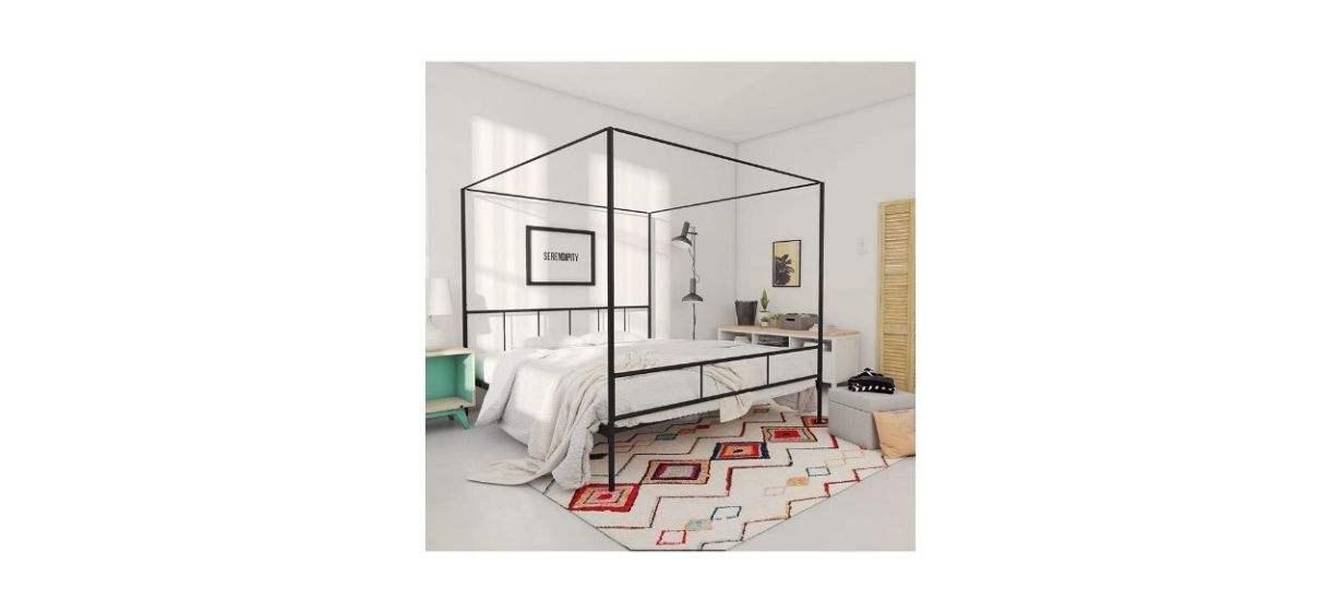 Novogratz Marion Canopy Bed Frame