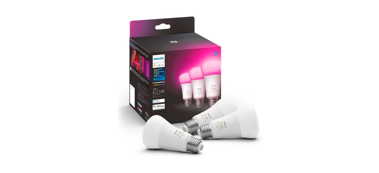 Philips Hue Smart 60W A19 LED Bulb Philips Hue Smart 60W A19 LED Bulb