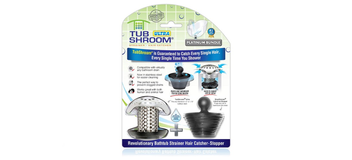 TubShroom Ultra Revolutionary Bathtub Drain Protector TubShroom Ultra Revolutionary Bathtub Drain Protector