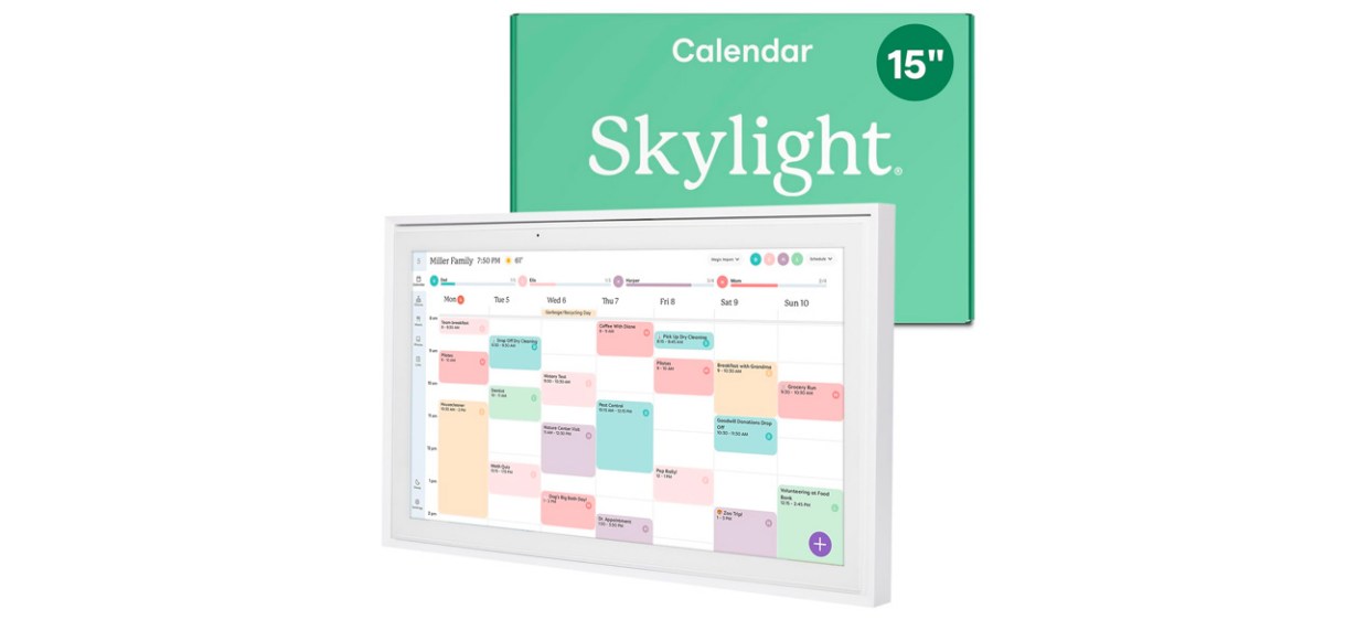 Skylight 15" Digital Calendar Skylight 15" Digital Calendar