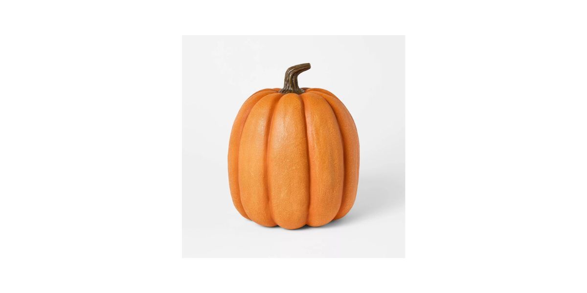 Large Faux Pumpkin