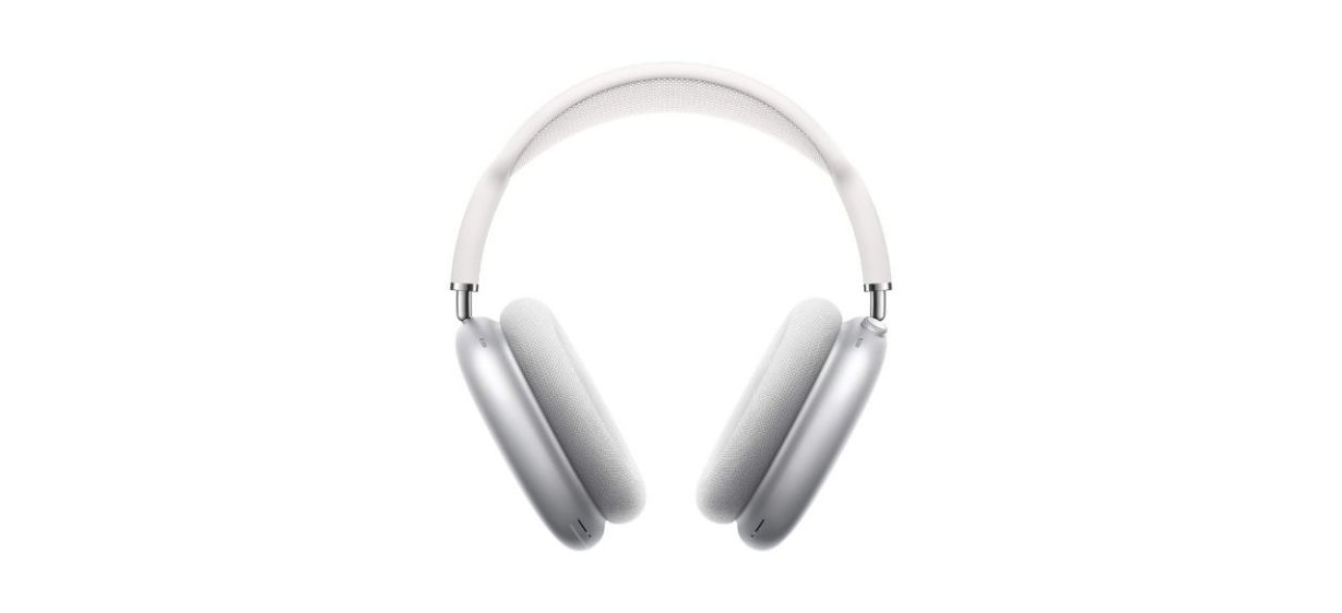 Wireless on-ear headphones in white