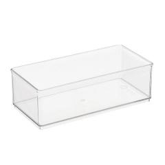 The Home Edit Large Bin Organizer Clear