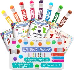 Cameron Frank Products 8-Pack Washable Dot Markers