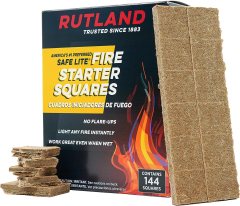 Rutland Products 50B Safe Lite Fire Starter Squares