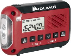 Midland ER10VP Emergency Alert Radio with Flashlight