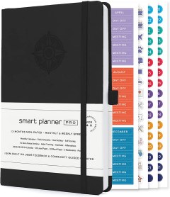 Smart Planner Undated Agenda Daily Planner