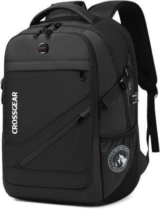 CROSSGEAR Large Waterproof Travel Backpack