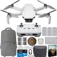 DJI Mini 4K Drone Quadcopter Fly More Bundle