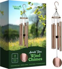 Nature's Melody Aureole Tunes Wind Chimes Simple Yet Elegant These rustproof wind chimes are easy to hang and play a beautiful melody in ...