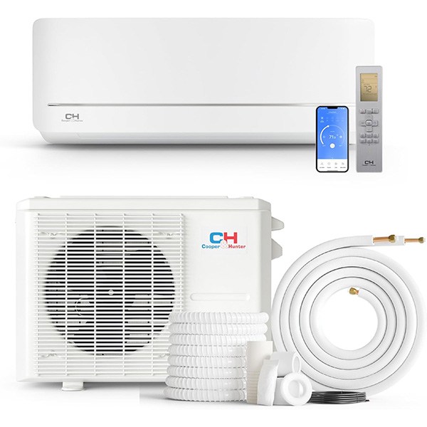 Cooper &amp; Hunter MIA Series Mini Split Air Conditioner and Heater 12,000 BTU