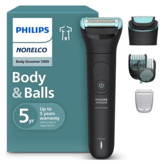 Philips Bodygroom Series 5000 Showerproof Body &amp; Manscaping Trimmer