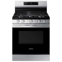 Samsung 6.0 cu. ft. Smart Freestanding Gas Range with 18K BTU Dual Power Burner & Self Clean