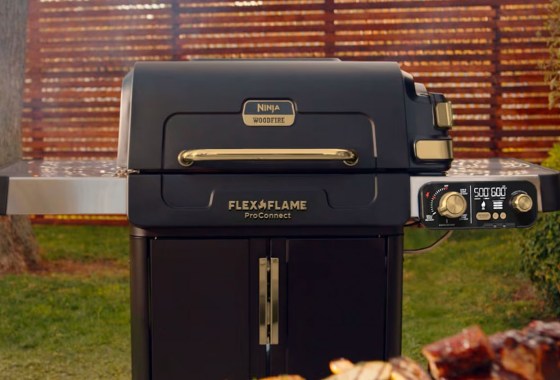 Ninja’s new smart grill and smoker lets you check real-time temperature readings from your phone