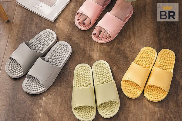 Reflexology Sandals Foot Massager Slipper Acupressure Foot Acupuncture Shoes  - Helia Beer Co