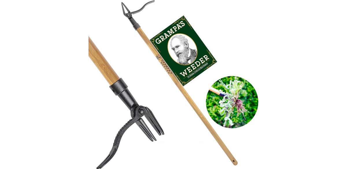 Grampa's Weeder - The Original Stand Up Weed Puller Tool