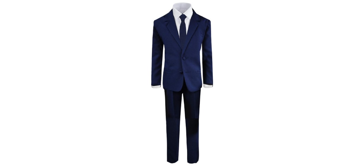  Black n Bianco Boys' Formal Black Suit