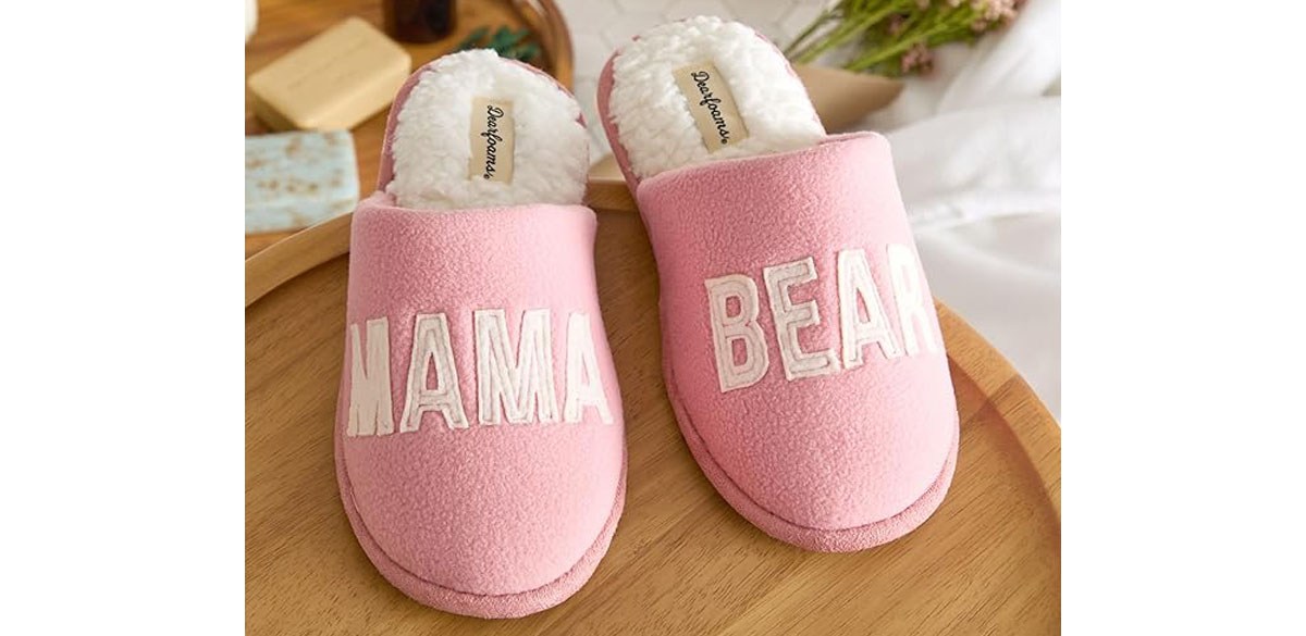 Dearfoams Women's Mama Bear