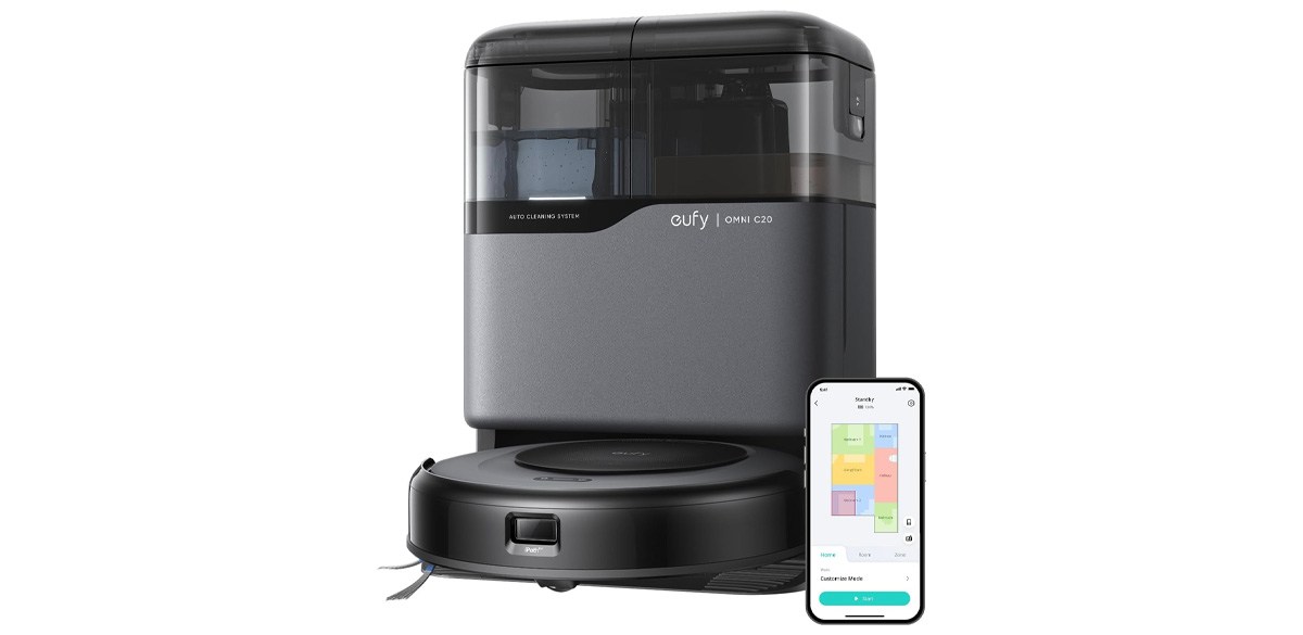 eufy Omni C20 Robot Vacuum &amp; Mop