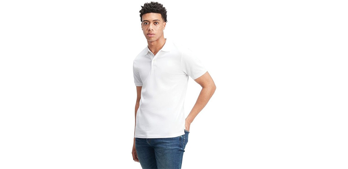 GAP Men's Stretch Pique Polo Shirt