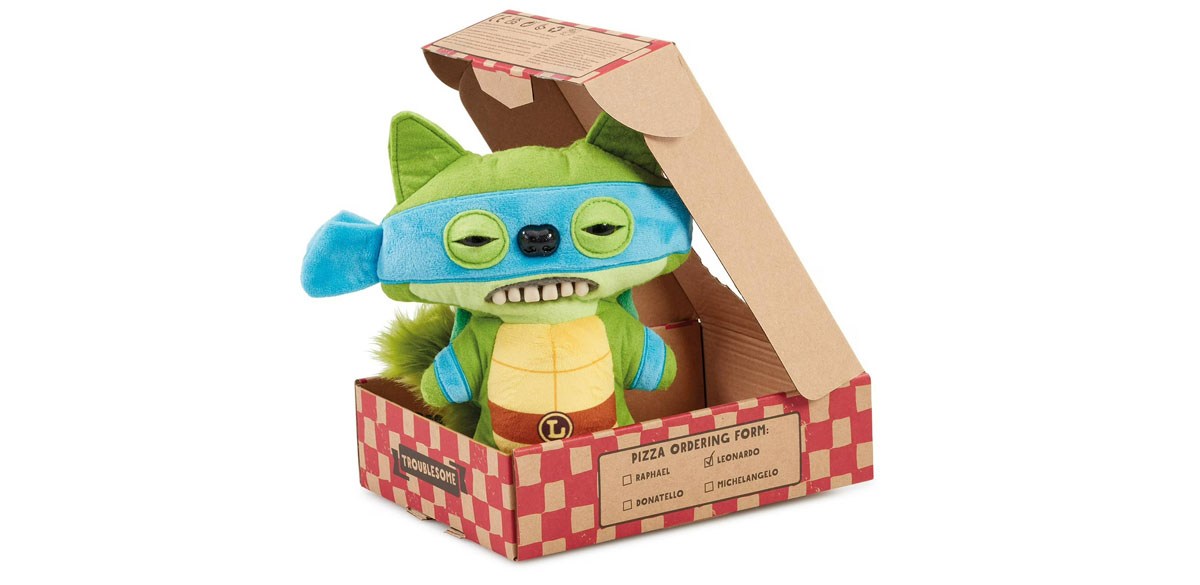 Fuggler Funny Ugly Monster TMNT Nickelodeon 9 inch Plush Collection (Leonardo)