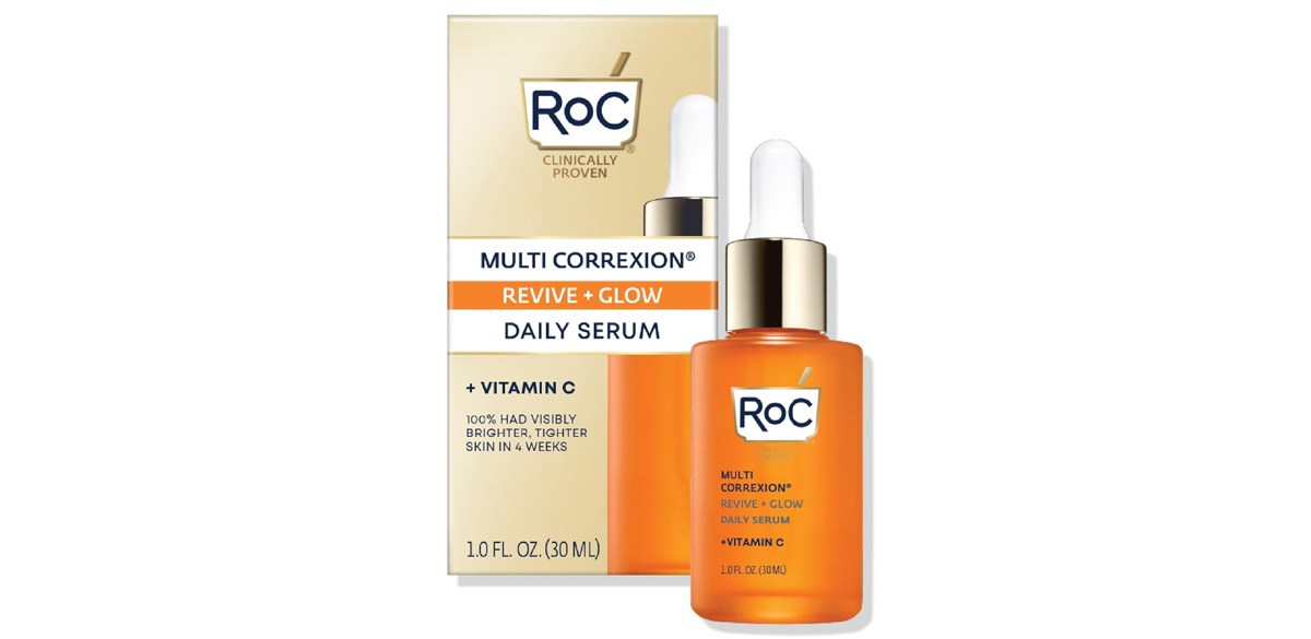 9-RoC Multi Correxion Revive + Glow 10% Active Vitamin C Serum for Face-amazon-skincare-plus-storefront