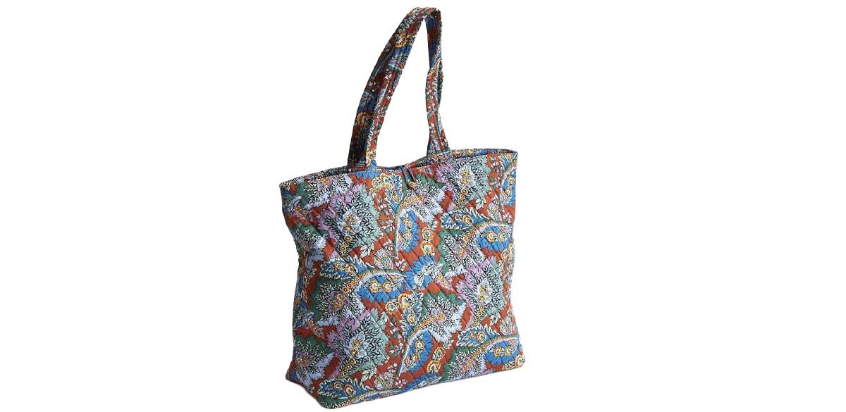 Vera Bradley Premium Cotton Original Tote Bag