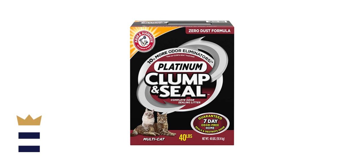 Arm and Hammer Multi-Cat Clump and Seal Platinum Dust-Free Cat Litter