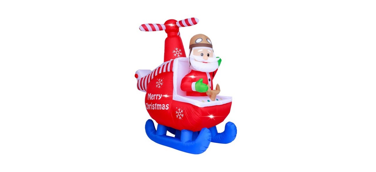 Aster Outdoor 6-foot Inflatable Claus