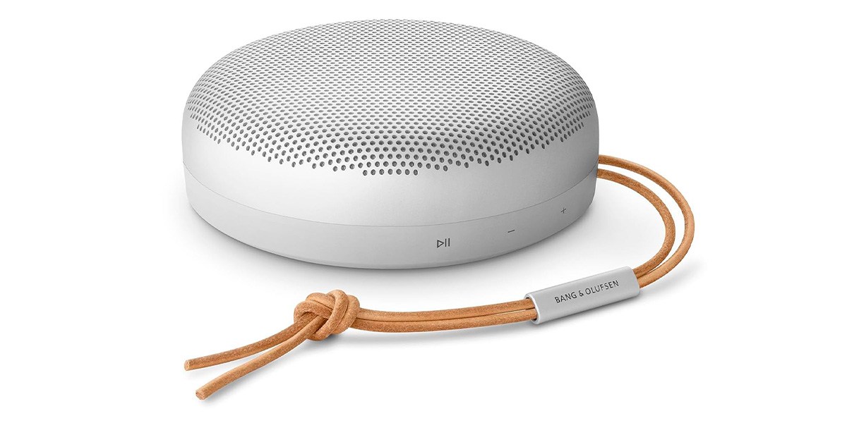 Bang &amp; Olufsen Beosound A1 on white background