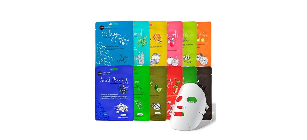 Best Celavi Essence Facial Sheet Mask Variety Set