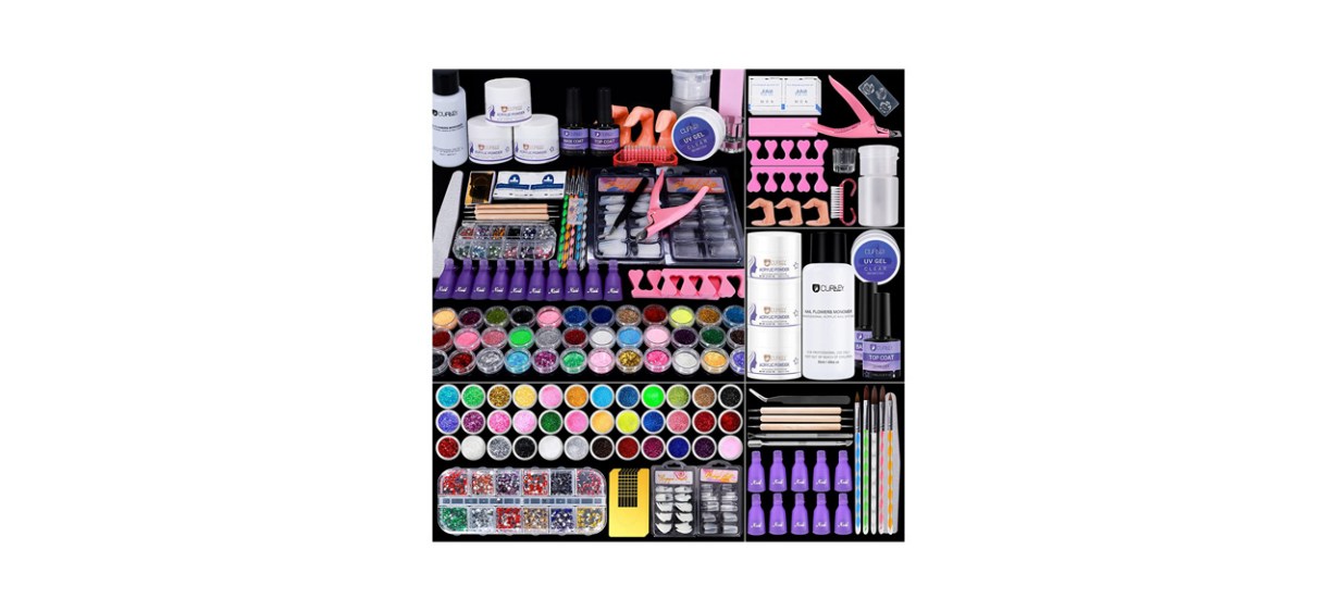 Best Curkey 119 in 1 Acrylic Nail Kit