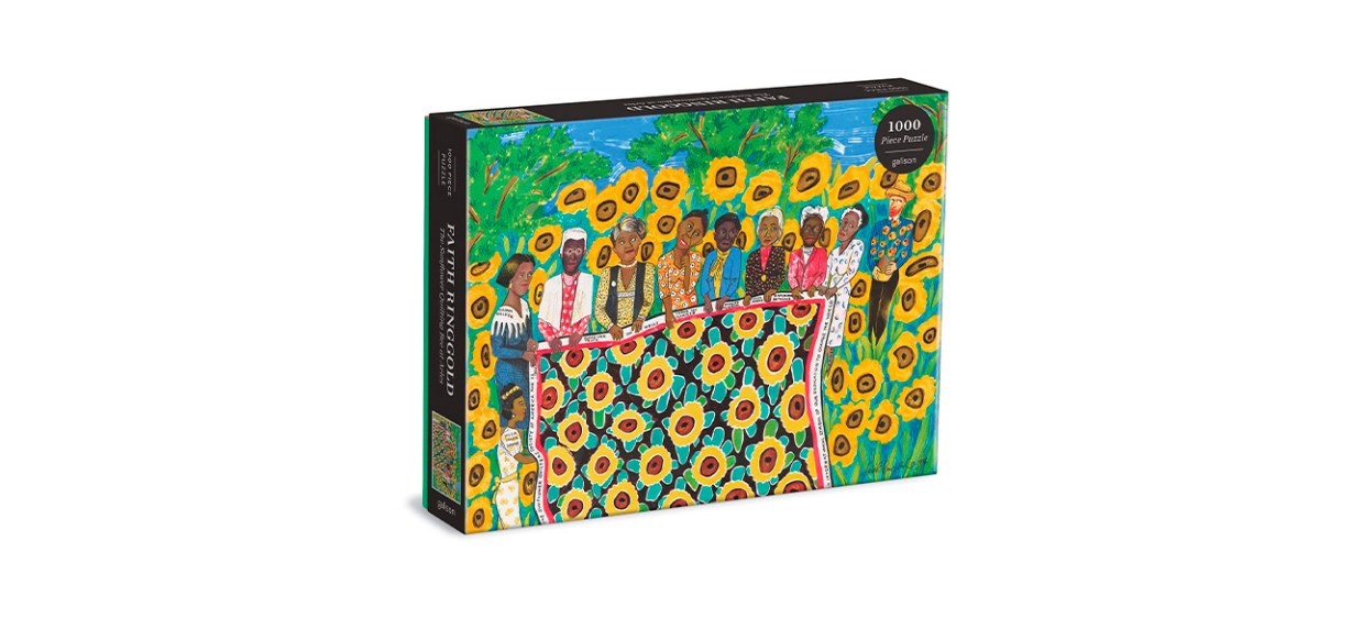 Best Galison Faith Ringgold &quot;The Sunflower Quilting Bee At Arles&quot; Puzzle
